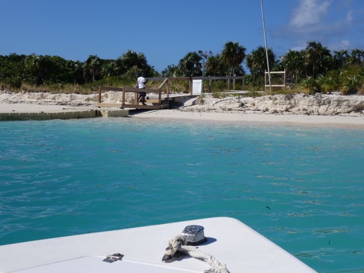 Arriving on Little Water Cay
